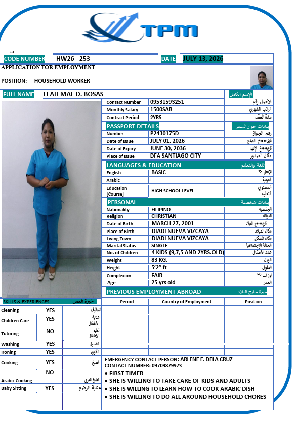 CV